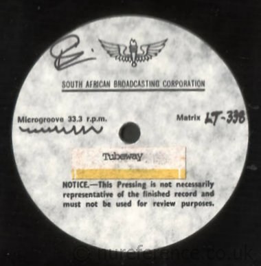 South African 10 inch TA acetate